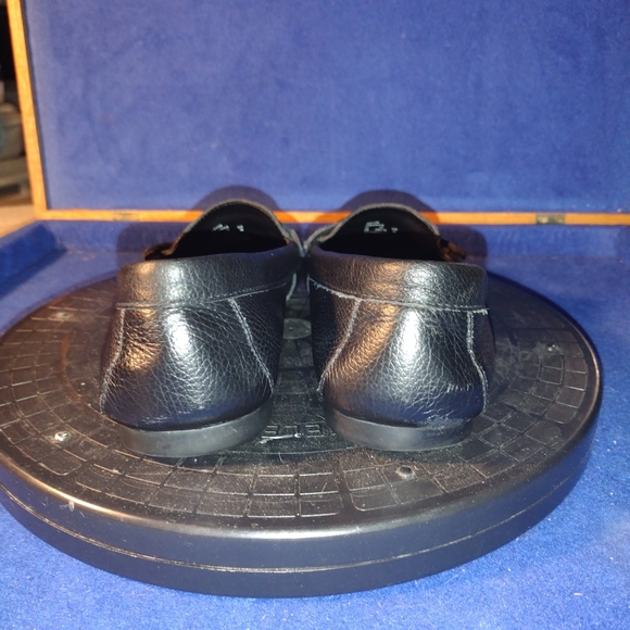 Coach New York Black Pebbled Leather Loafers Sz. 9B-US, 39-EU - Picture 5 of 8
